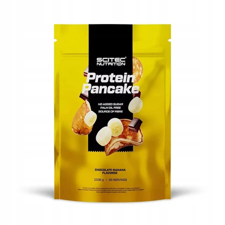 Scitec Nutrition Protein Pancake odżywka białkowa 1036g smak czekolada banan