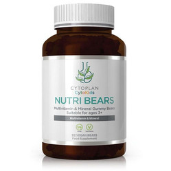 Cytoplan Kid's Nutri Bears Witaminowe żelki dla dzieci 90 żelków smak truskawka