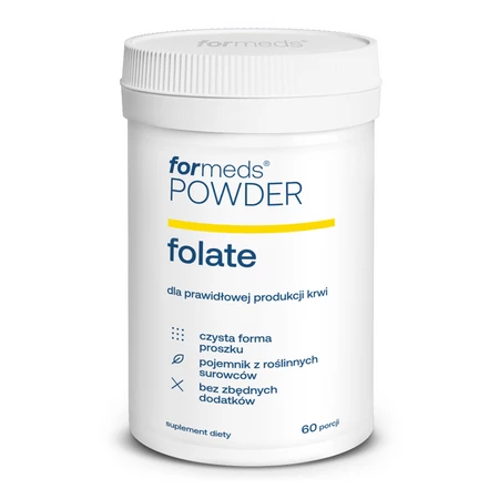 ForMeds Powder Folate Kwas foliowy 60 porcji