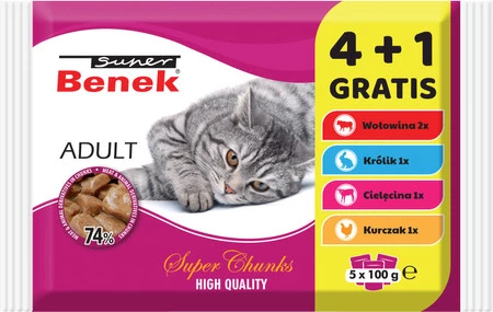 SUPER BENEK Adult 5x100g