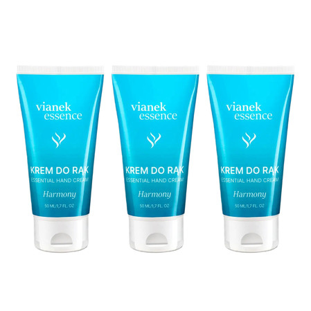 Zestaw: 3x Vianek Essence Krem do rąk Harmony 50ml