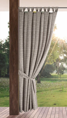 Zasłona gotowa Garden 10 na Szelkach 155 x 200 cm, Brązowy