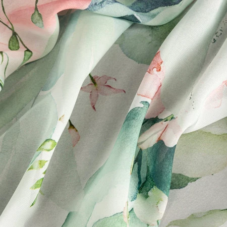 ZASŁONA GOTOWA ALORA 350 X 250 CM BIAŁY