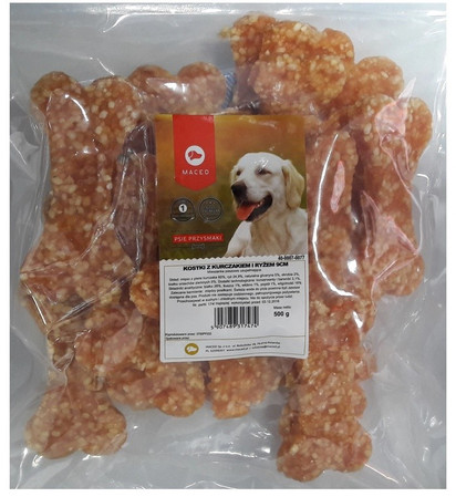 MACED Mięsne Ciacho Kurczak z Ryżem 500g