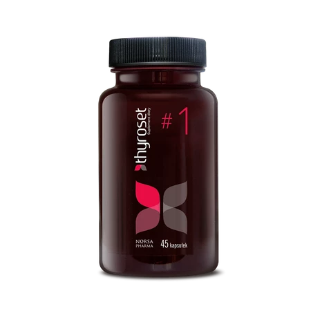 Norsa Pharma Thyroset zestaw 3x 45 kaps.