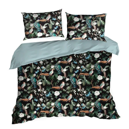 Komplet pościeli w pudełku Gift2, 160 x 200 cm, Czarny