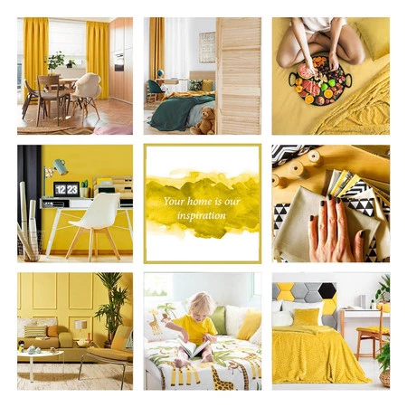 ZASŁONA GOTOWA D91 ROSA NA TAŚMIE 140 X 270 CM MUSZTARDOWY