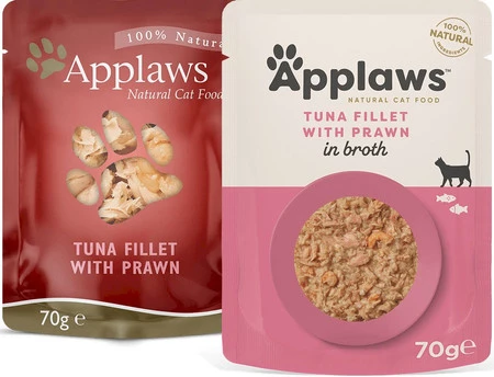 APPLAWS Tuna / Prawn Tuńczyk Krewetki Saszetka 70g