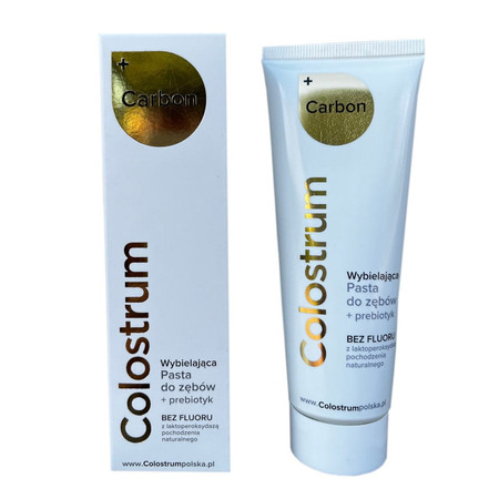 Colostrum CARBON Pasta wybielająca do zębów 75 ml