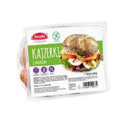 Bułka kajzerka z makiem bezglutenowa 2 x 60 g