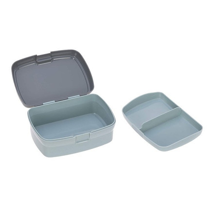 Lassig Zestaw śniadaniowy na lunch Lunchbox + Tritanowa butelka - bidon 460 ml About Friends Szop
