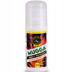 MUGGA – Extra Strong, DEET 50%, roll-on – 50 ml