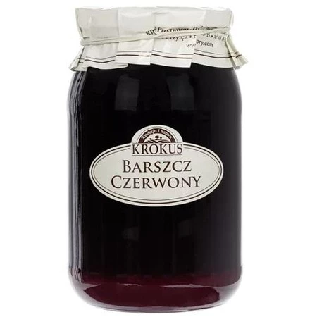 Krokus BARSZCZ CZERWONY BEZGLUTENOWY 830 ml 