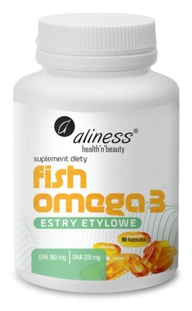 Aliness Fish Omega 3 Estry 180/120 mg 90 kaps.
