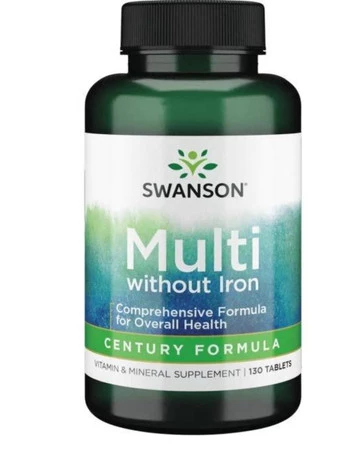Swanson Century Formuła Bez Żelaza 130 T