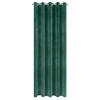 ZASŁONA GOTOWA VILLA 140 X 250 CM CIEMNOZIELONY