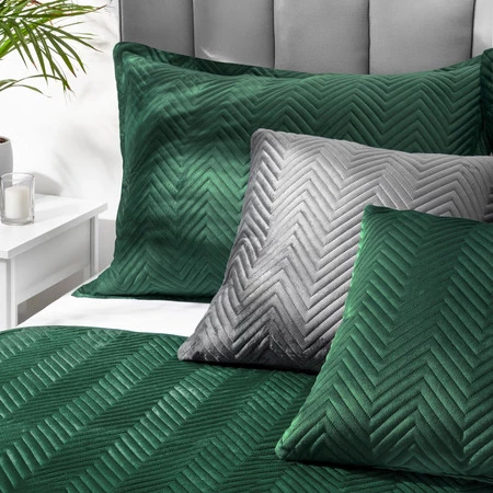 Poszewka Sofia 50 x 70 cm, Ciemnozielony