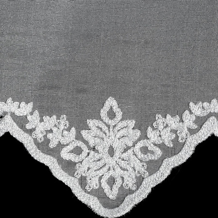 FIRANA GOTOWA LIZ 2 NA TAŚMIE 300 X 145 CM BIAŁY