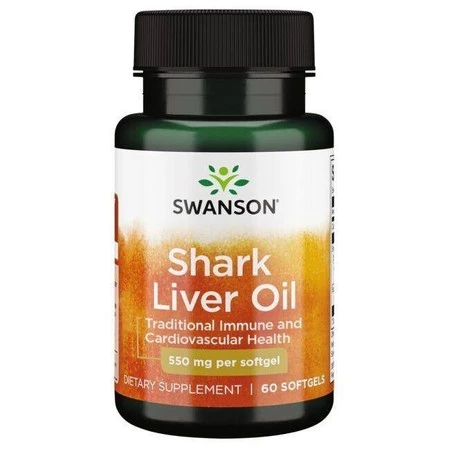 Shark Liver Oil 550 mg (60 kaps.)