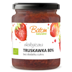BATOM TRUSKAWKA 80 % B/C BIO 260 g