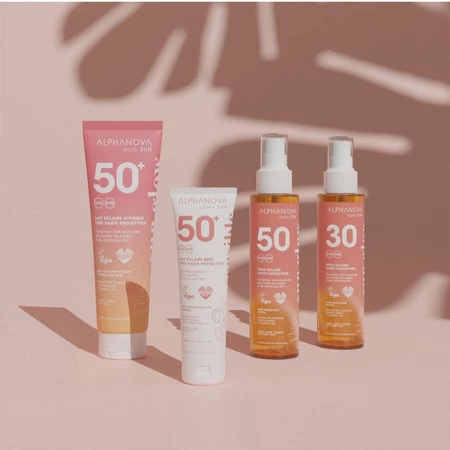 Alphanova, Daily Sun BEBE, mleczko do opalania SPF50+,  wrażliwa skóra , 50 ml