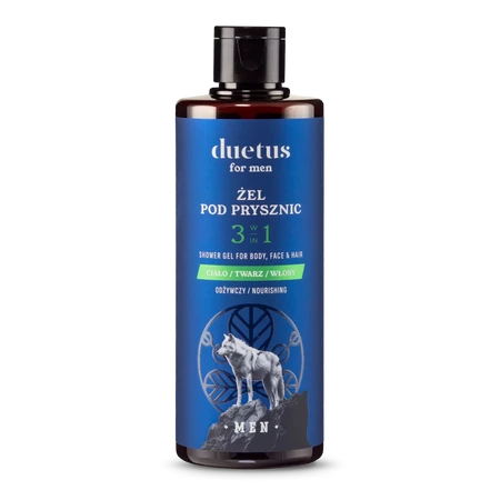 Duetus for Men Żel pod prysznic 3w1 odżywczy 300 ml