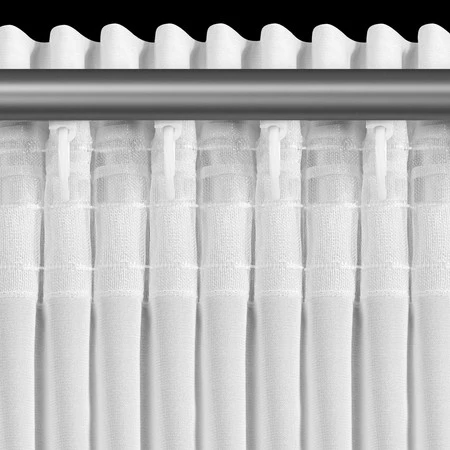 FIRANA GOTOWA ARLETA NA TAŚMIE 295 X 160 CM BIAŁY