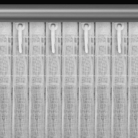 FIRANA GOTOWA REBECCA NA TAŚMIE 350 X 160 CM BIAŁY