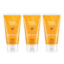 Zestaw: 3x Vianek Essence Witaminowy krem do rąk Flare 50ml