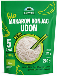 Makaron KONJAC udon Bezglutenowy BIO 270 g/ 200 g