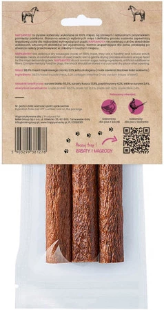 Happy Snacky NAPSANOSY Kabanosy z Koniny 3szt.