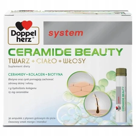 Doppelherz system CERAMIDE BEAUTY 30 ampułek x 25 ml