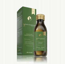 MyBestComplement Tran smak brzoskwinia 250ml KRÓTKA DATA 2026-08-30