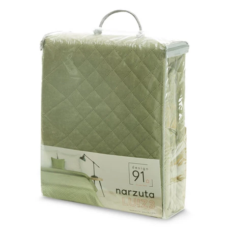 NARZUTA D91 LUIZ 3 220 X 240 CM JASNOZIELONY