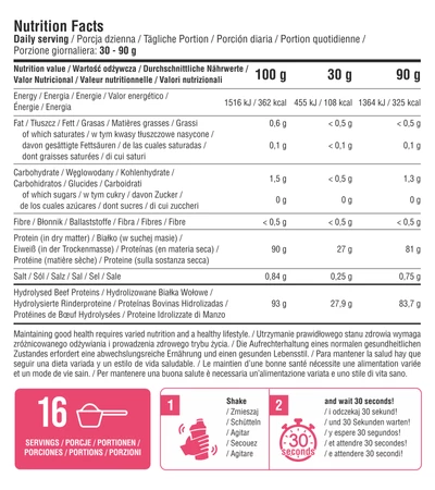 7Nutrition Protein Juice smak red soda 500g