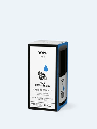 Yope - Men Wood nawilżający krem do twarzy dla mężczyzn 50ml