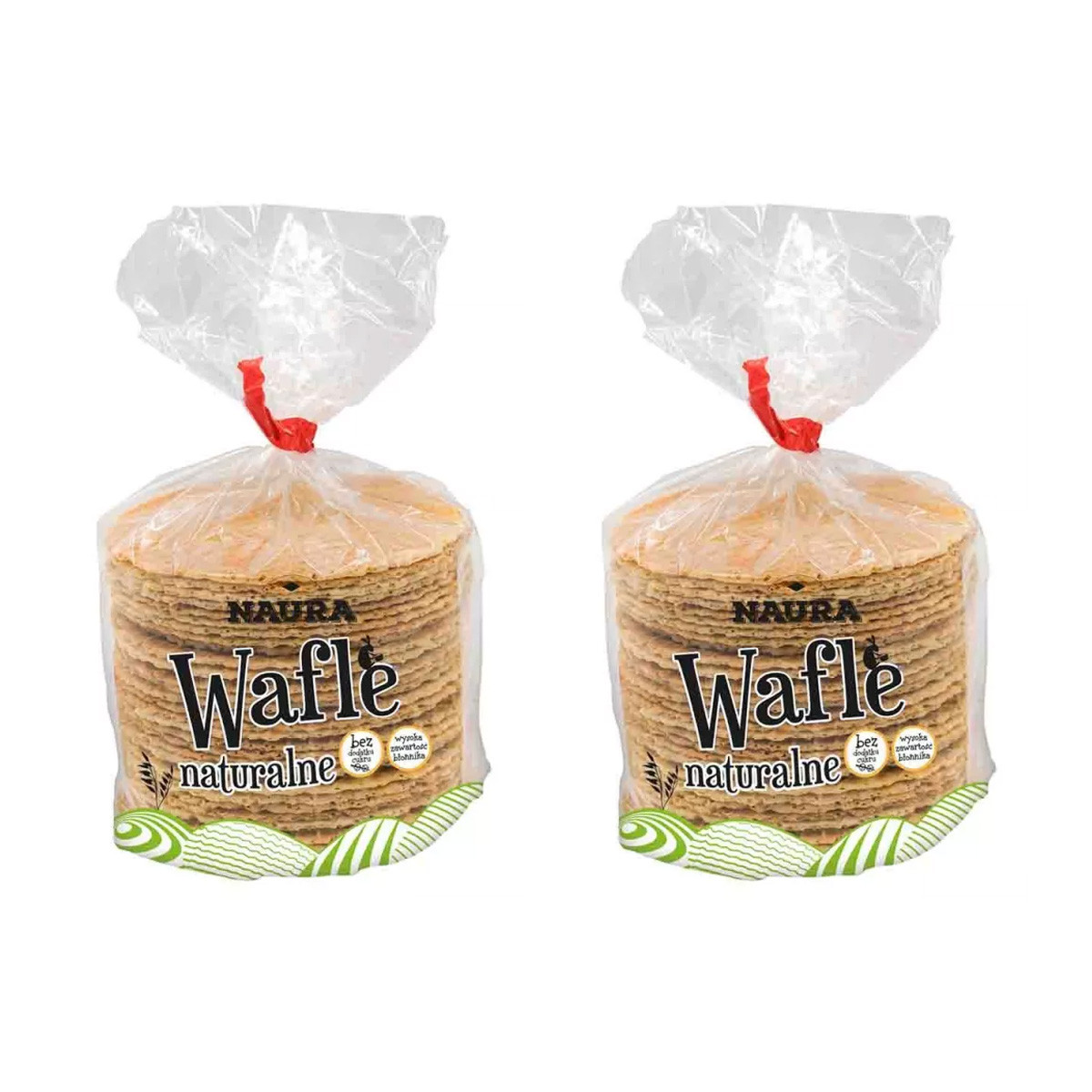 Zestaw 2x Wafle owsiane 100 g - Nabea.pl