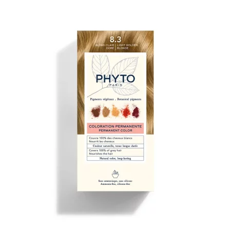PHYTO COLOR 8.3 JASNY ZŁOTY BLOND