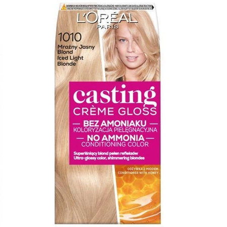 Casting Creme Gloss farba do włosów 1010 Jasny lodowy blond