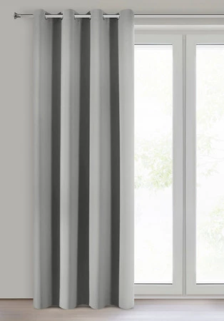 ZASŁONA GOTOWA LOGAN 135 X 250 CM SZARY