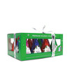 English Tea Shop, Holiday Green Prism, Zestaw herbatek idealny na prezent, 4 smaki, 12 piramidek