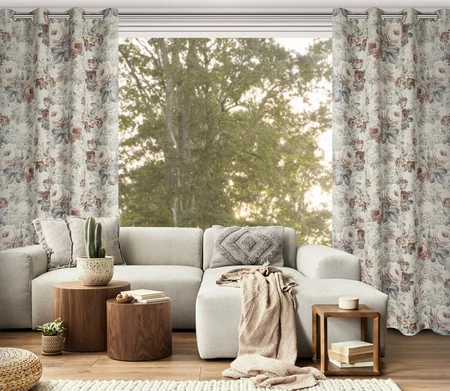 Zasłona gotowa Gabi 140 x 250 cm, Naturalny