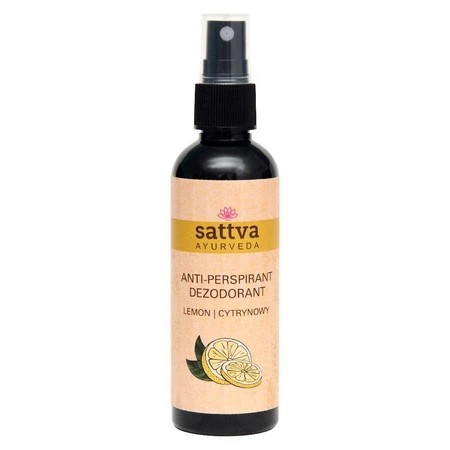 Ayurveda Anti-Perspirant naturalny antyperspirant w spray'u Cytrynowy 80ml