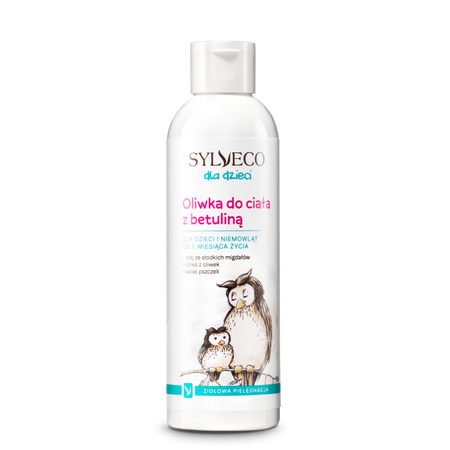 Sylveco dla dzieci - Oliwka do ciała z betuliną - 200 ml