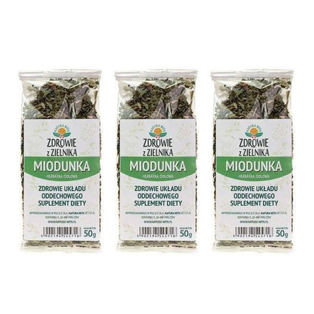 Zestaw: 3x Natura Wita Miodunka Herbatka 50 G