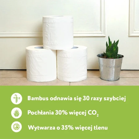 Cheeky Panda, Papier toaletowy trzywarstwowy, 9 rolek