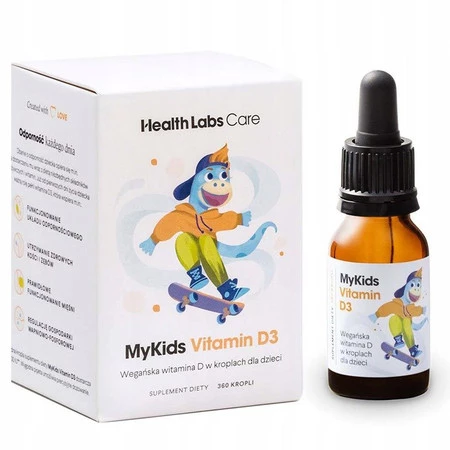 Health Labs Care MyKids Vitamin D3 dla dzieci w kroplach 9,7 ml