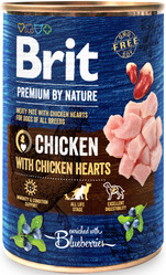 BRIT Premium by Nature CHICKEN Drób Jagody 400g