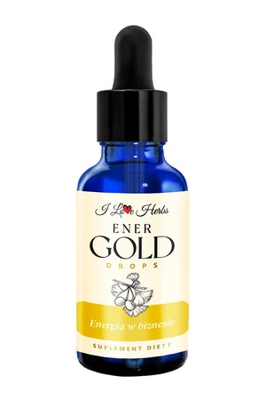 I LOVE HERRBS - ENER Gold Drops ENERGIA W BIZNESIE (50 ml)