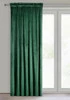 ZASŁONA GOTOWA MELANIE NA TAŚMIE 140 X 270 CM BUTELKOWY ZIELONY